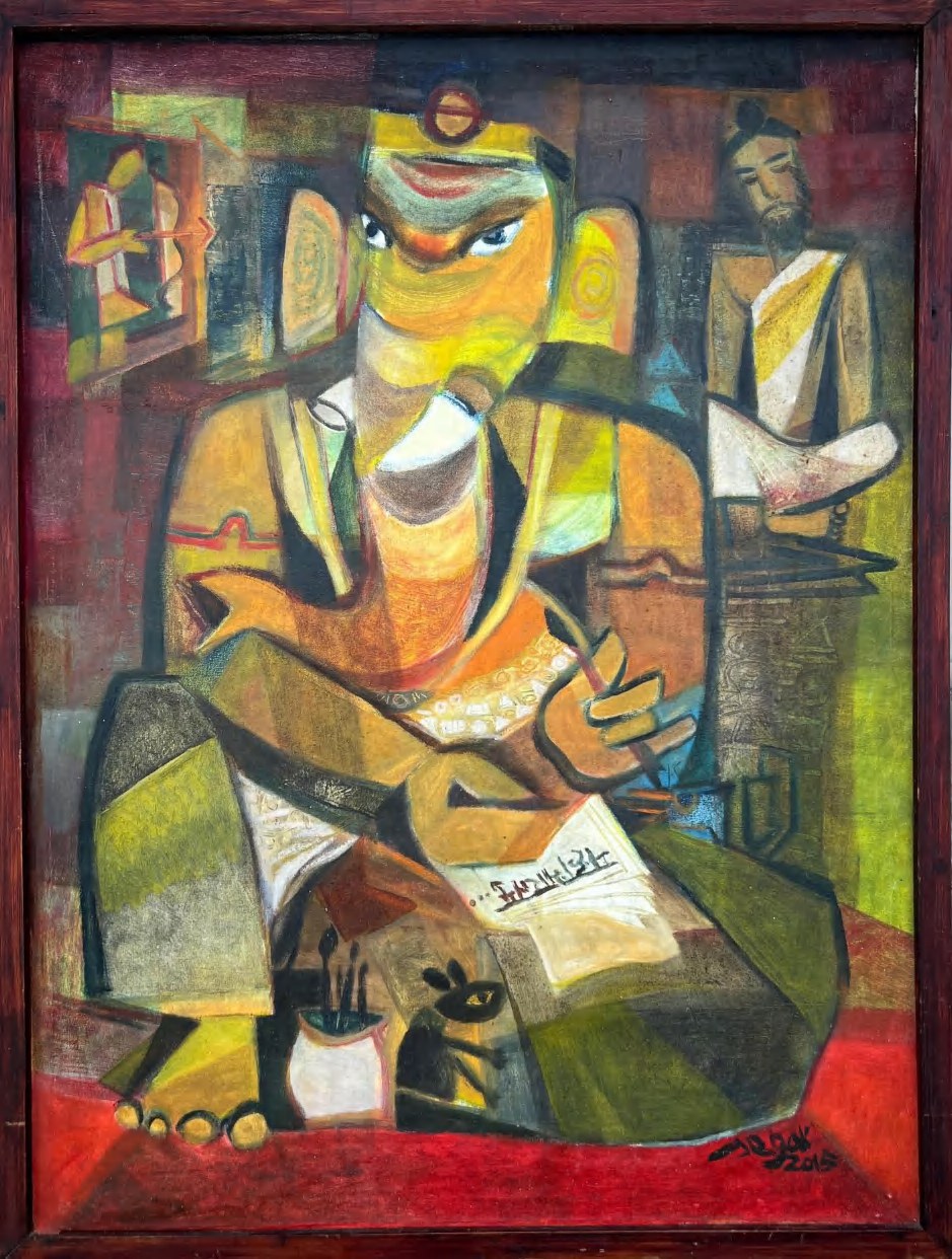 Ganesh Writing Mahabharatham by Raja Segar