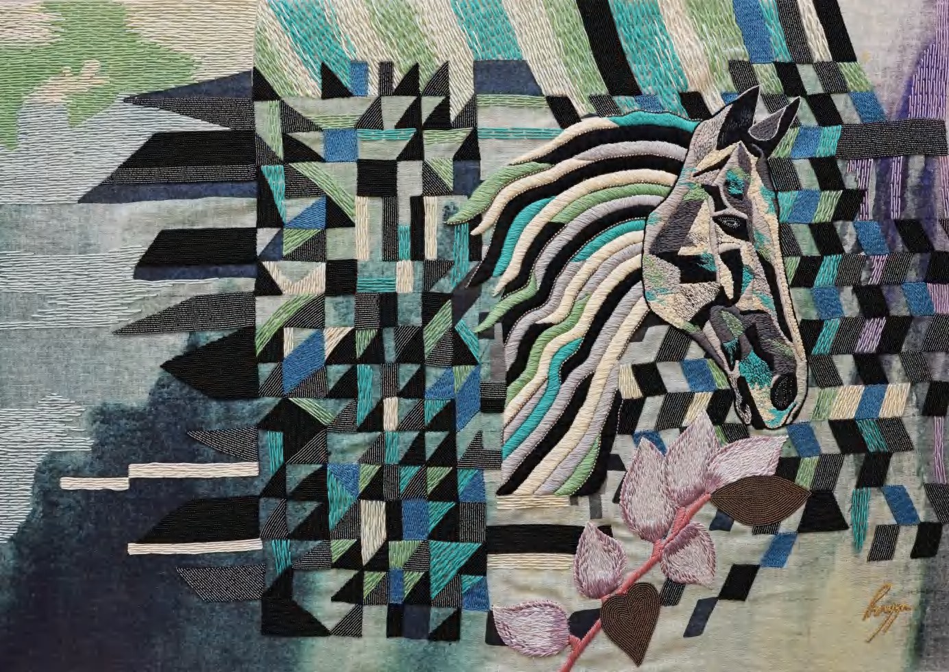 Mare in her Field by Pragya Jain